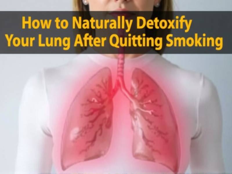 How to Naturally Detoxify Your Lungs After Quitting Smoking