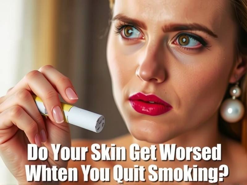 Does Your Skin Get Worse When You Quit Smoking?
