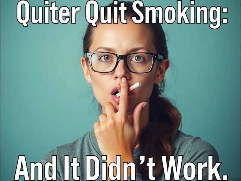 How to Quit Smoking Now That I've Tried... (And It Didn't Work)