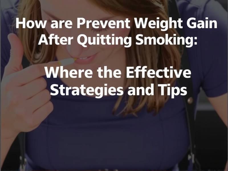 How to Prevent Weight Gain After Quitting Smoking: Effective Strategies and Tips