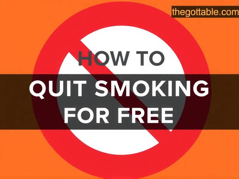How to Quit Smoking for Free: Effective Tips and Resources