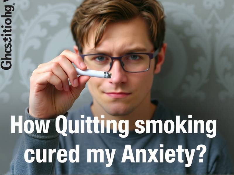 How Quitting Smoking Cured My Anxiety