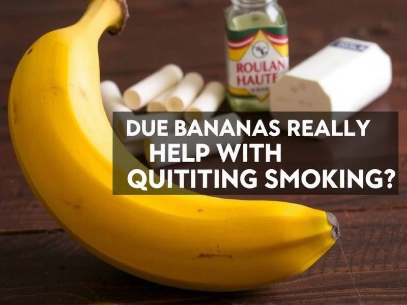 Do Bananas Really Help With Quitting Smoking? The Science Behind the Claim