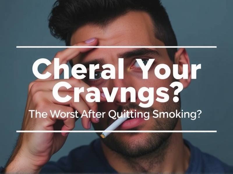 When Are Cravings the Worst After Quitting Smoking?