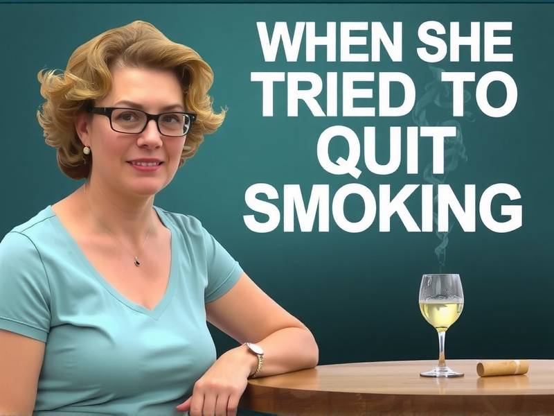 When She Tried to Quit Smoking: The Challenges and Successes