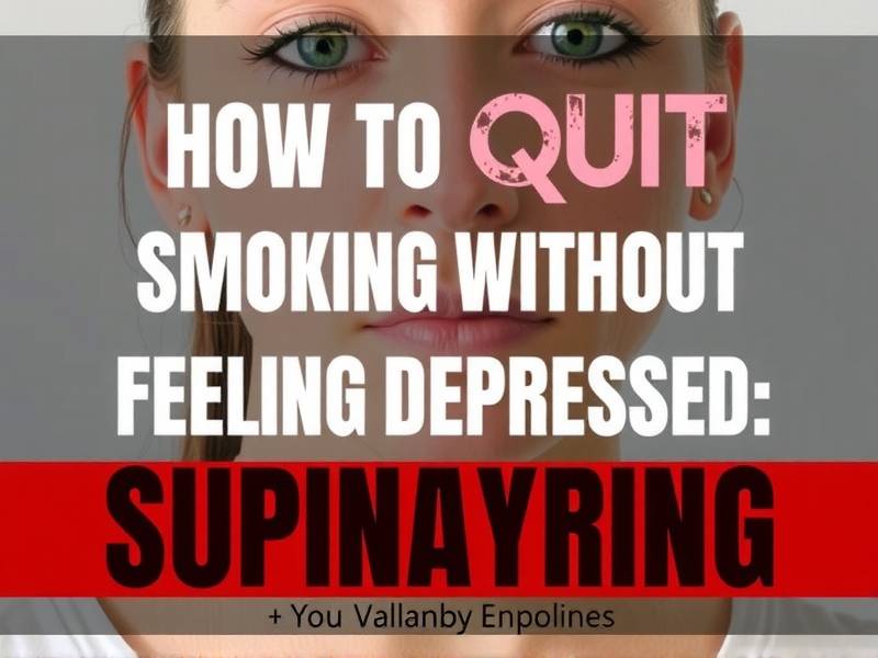 How to Quit Smoking Without Feeling Depressed: Effective Strategies and Support