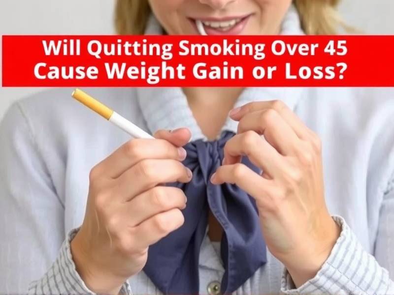 Will Quitting Smoking Over 45 Cause Weight Gain or Loss?