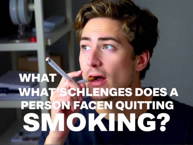 What Challenges Does a Person Face When Quitting Smoking?(1)