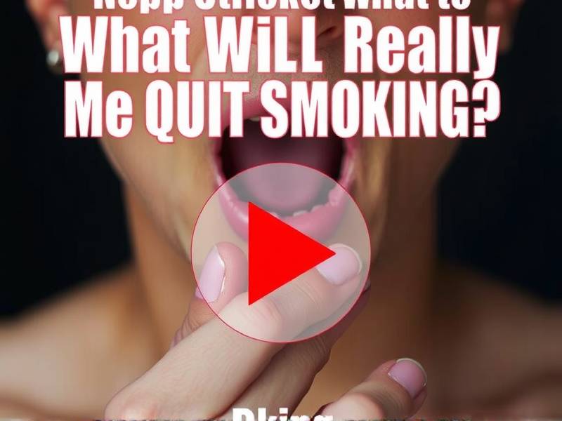 What Will Really Help Me Quit Smoking?
