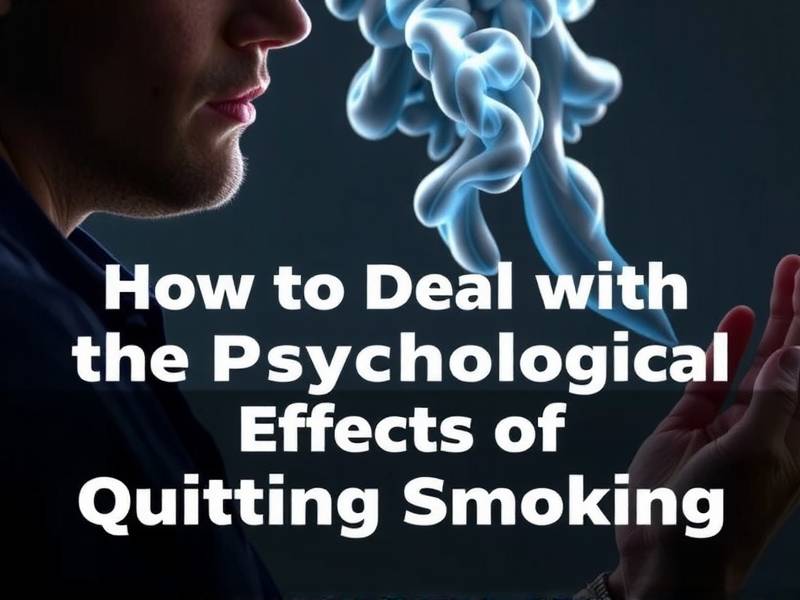 How to Deal with the Psychological Effects of Quitting Smoking
