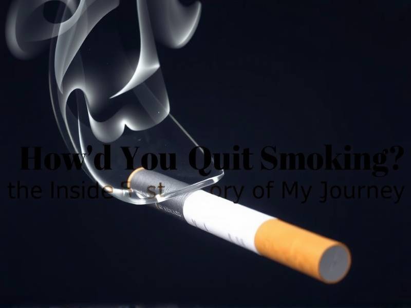 How'd You Quit Smoking? The Inside Story of My Journey to Quit Cigarettes(1)