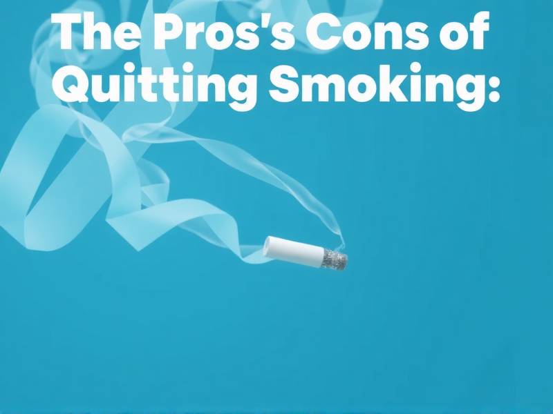 The Pros and Cons of Quitting Smoking: A Comprehensive Guide