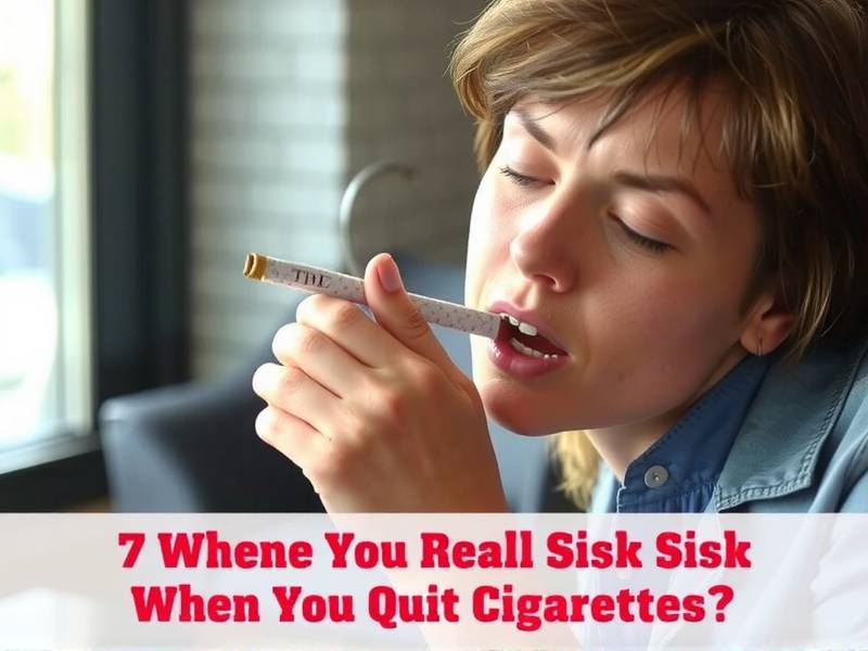 Can You Really Get Really Sick When You Quit Smoking Cigarettes?