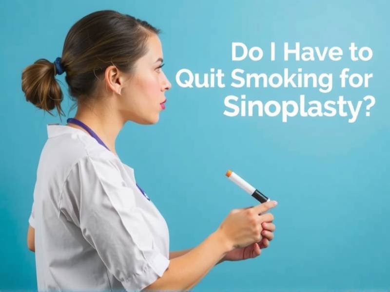 Do I Have to Quit Smoking for Sinoplasty?