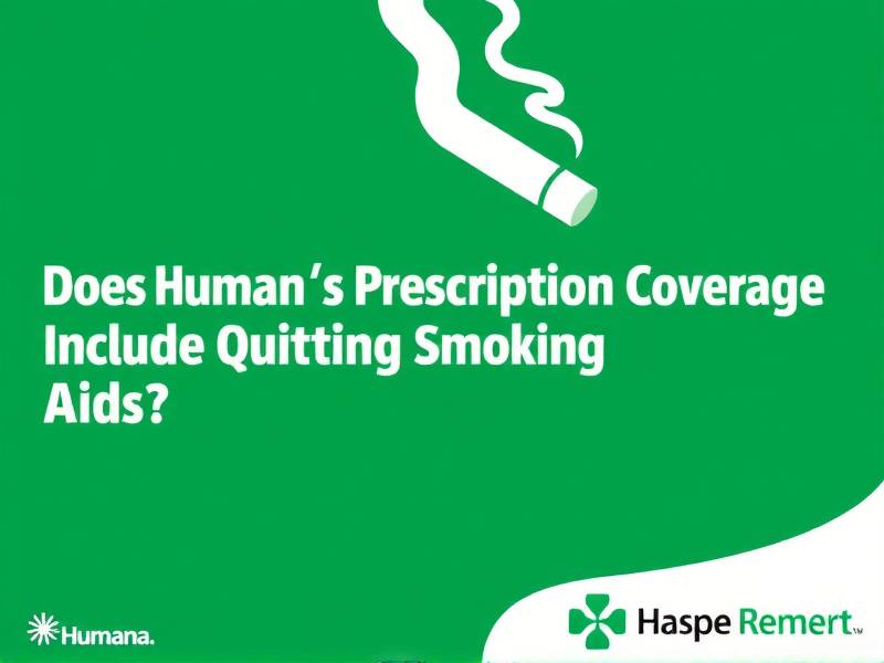 Does Humana's Prescription Coverage Include Quitting Smoking Aids?