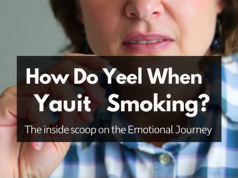 How Do You Feel When You Quit Smoking? The Inside Scoop on the Emotional Journey