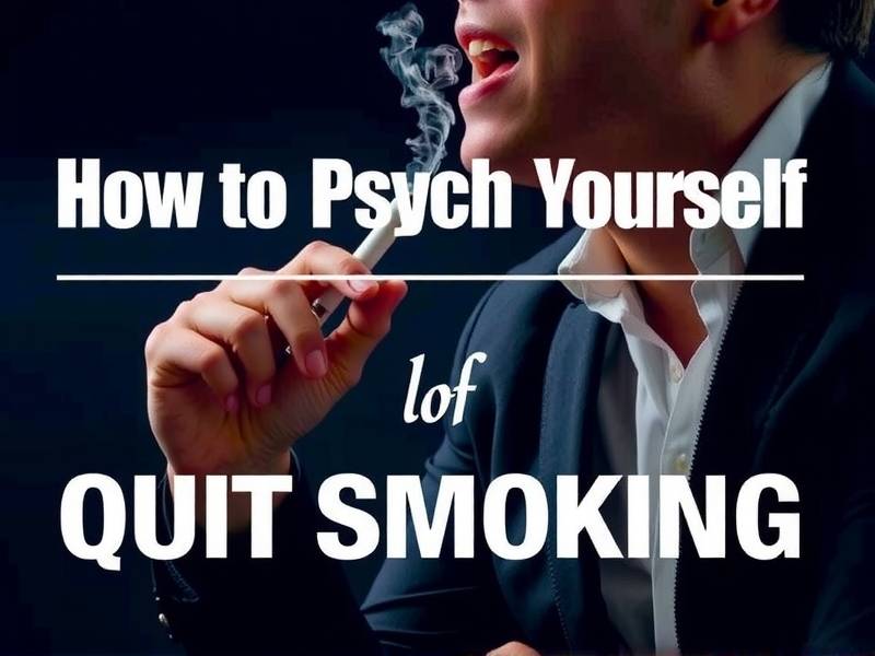 How to Psych Yourself Up to Quit Smoking
