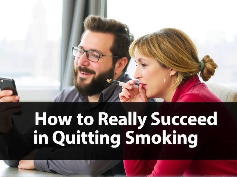 How to Really Succeed in Quitting Smoking