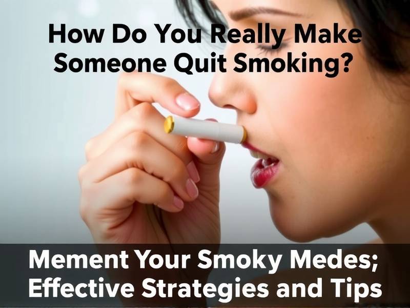How Do You Really Make Someone Quit Smoking? Effective Strategies and Tips