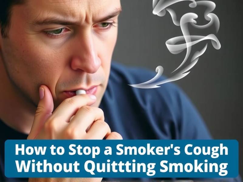 How to Stop a Smoker's Cough Without Quitting Smoking(1)
