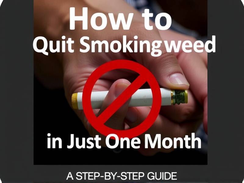 How to Quit Smoking Weed in Just One Month: A Step-by-Step Guide