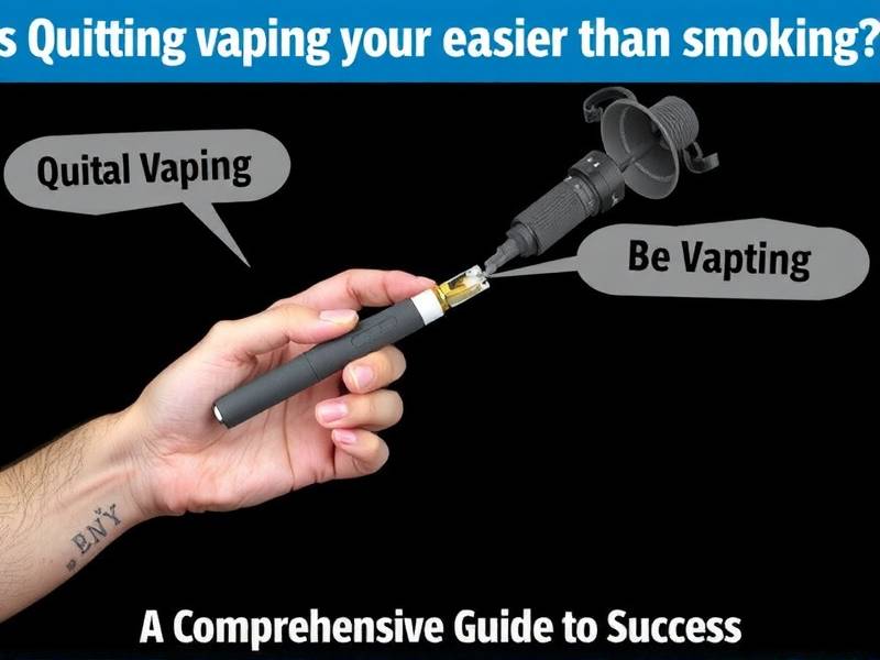 Is Quitting Vaping Easier Than Smoking? A Comprehensive Guide to Success(1)