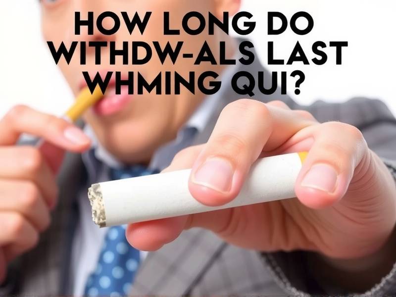 How Long Do Withdrawals Last When You Quit Smoking?