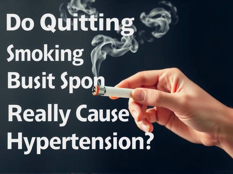 Can Quitting Smoking Really Cause Hypertension? The Science Behind the Question