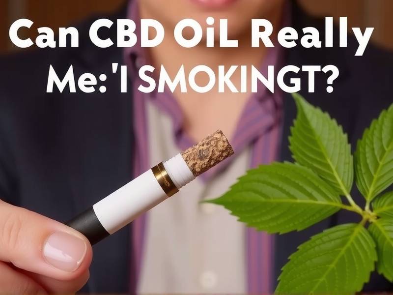 Can CBD Oil Really Help Me Quit Smoking Weed?