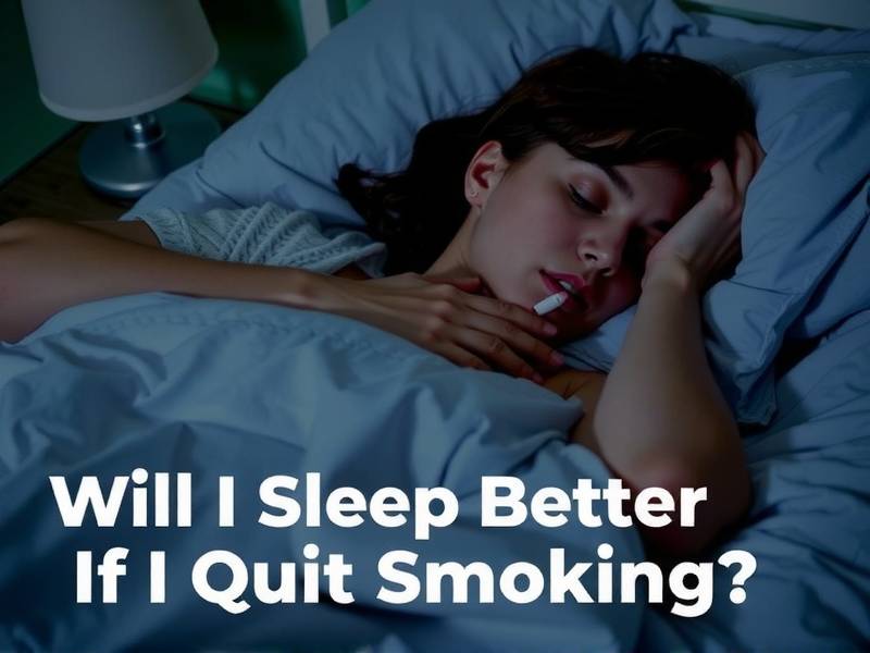 Will I Sleep Better If I Quit Smoking?