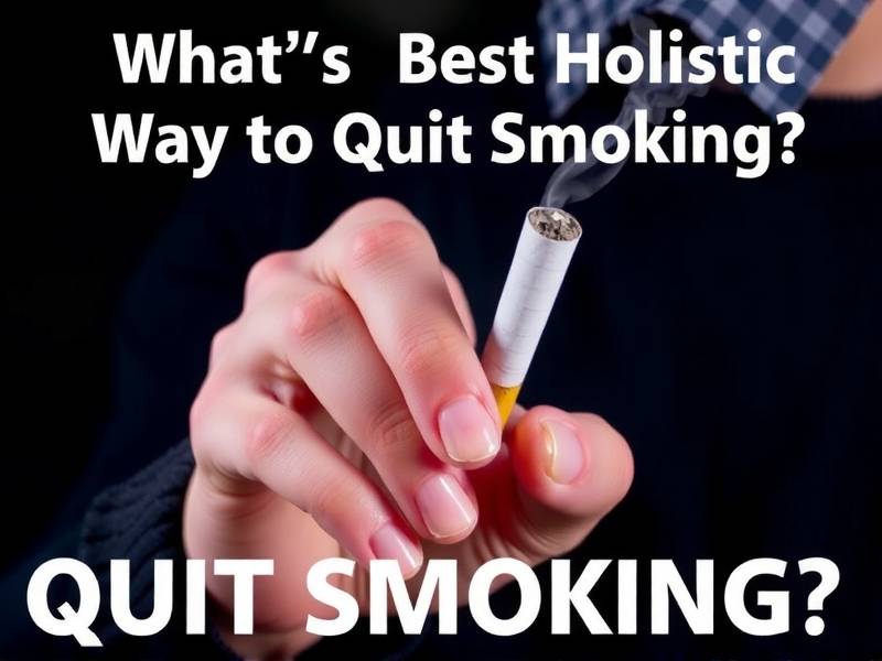 What's the Best Holistic Way to Quit Smoking?