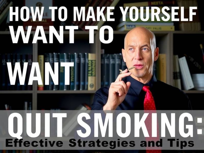 How to Make Yourself Want to Quit Smoking: Effective Strategies and Tips