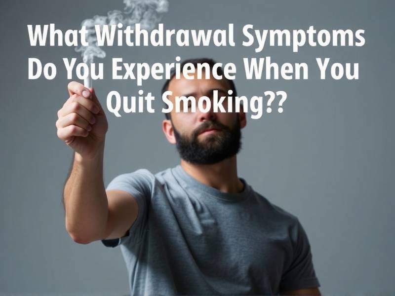 What Withdrawal Symptoms Do You Experience When You Quit Smoking?(1)
