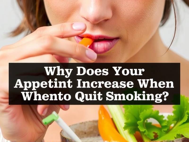 Why Does Your Appetite Increase When You Quit Smoking?