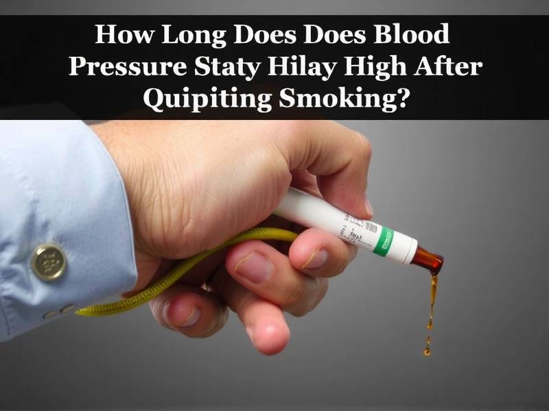 How Long Does Blood Pressure Stay High After Quitting Smoking?