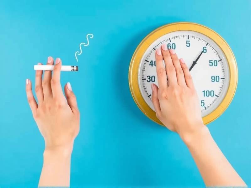 Will Quitting Smoking Help Me Gain Weight? The Truth About Weight Changes After Quitting Tobacco(1)