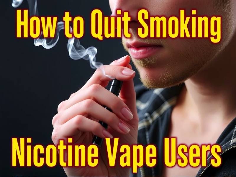 How to Quit Smoking: Effective Methods for Nicotine Vape Users