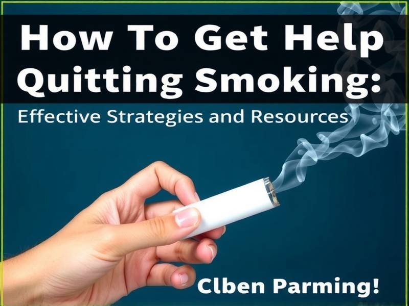 How to Get Help Quitting Smoking: Effective Strategies and Resources