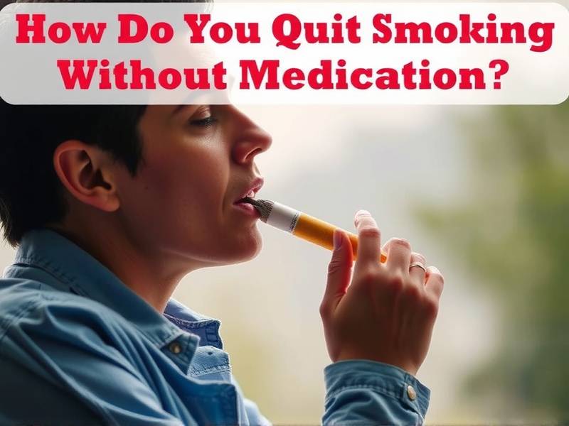 How Do You Quit Smoking Without Medication? Effective Methods and Tips for a Smoke-Free Life