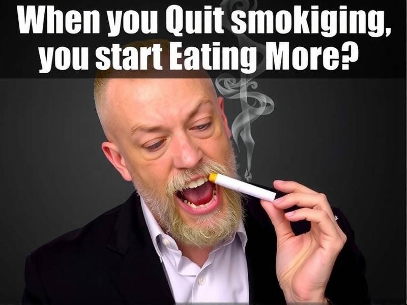 When You Quit Smoking, You Start Eating More? A Popular Meme Explains the Science Behind It