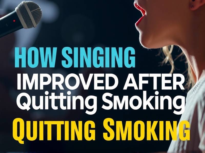 How Singing Improved After Quitting Smoking