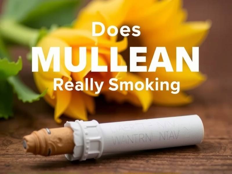 Does Mullein Really Help Quit Smoking? A Comprehensive Guide