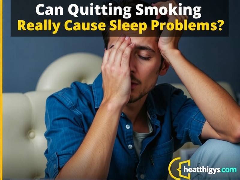 Can Quitting Smoking Really Cause Sleep Problems?