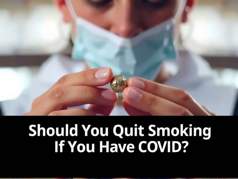 Should You Quit Smoking If You Have COVID?