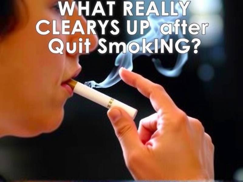 What Really Clears Up After You Quit Smoking?