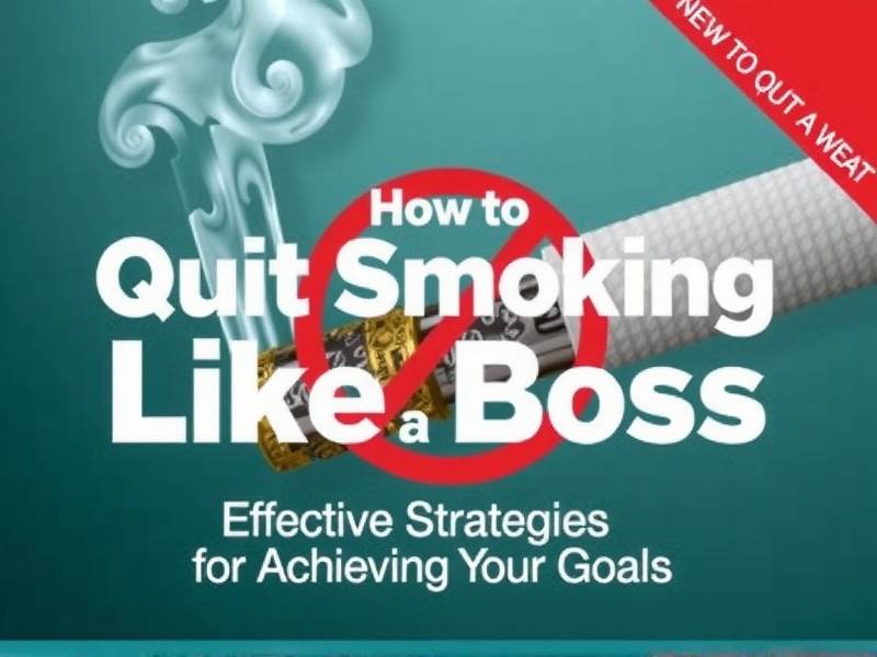 How to Quit Smoking Like a Boss: Effective Strategies for Achieving Your Goals