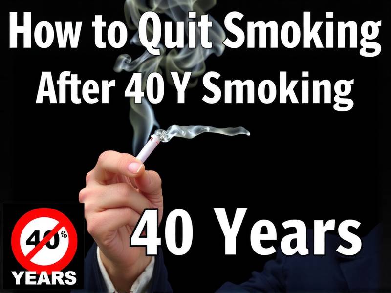 How to Quit Smoking After 40 Years: A Guide for Long-Term Success
