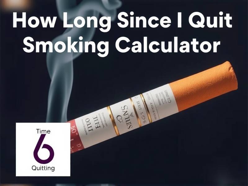 How Long Since I Quit Smoking Calculator: Calculate Your Time Since Last Quitting!
