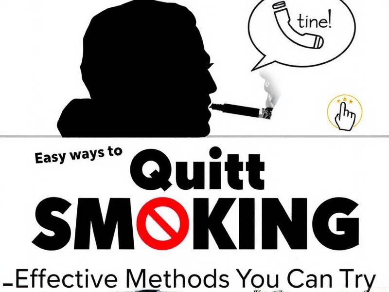 Easy Ways to Quit Smoking: Effective Methods You Can Try