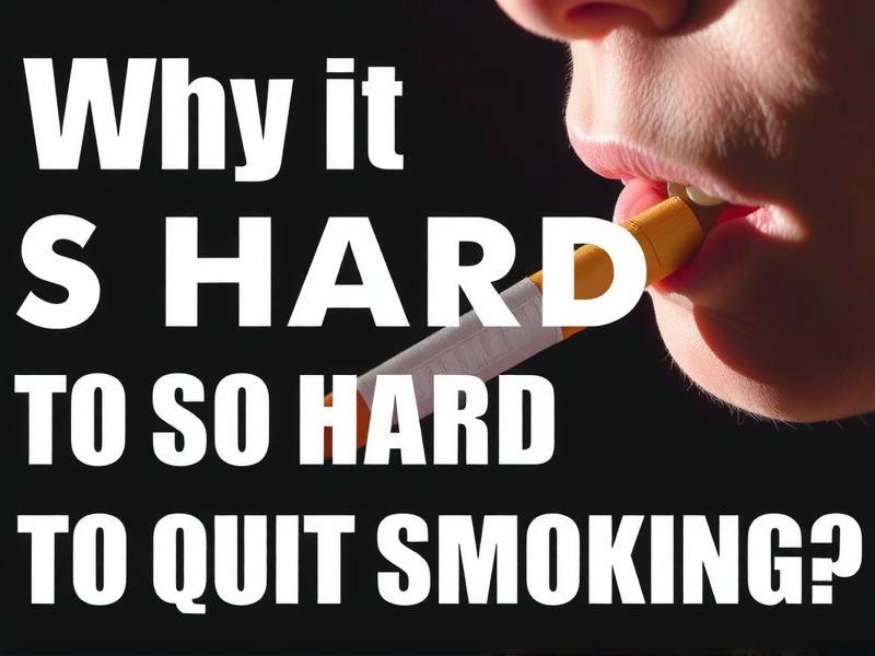 Why It's So Hard to Quit Smoking: The Challenges and Solutions
